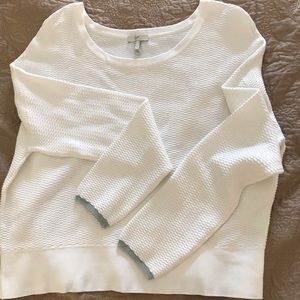 JOIE TEXTURED LONG SLEEVE TOP